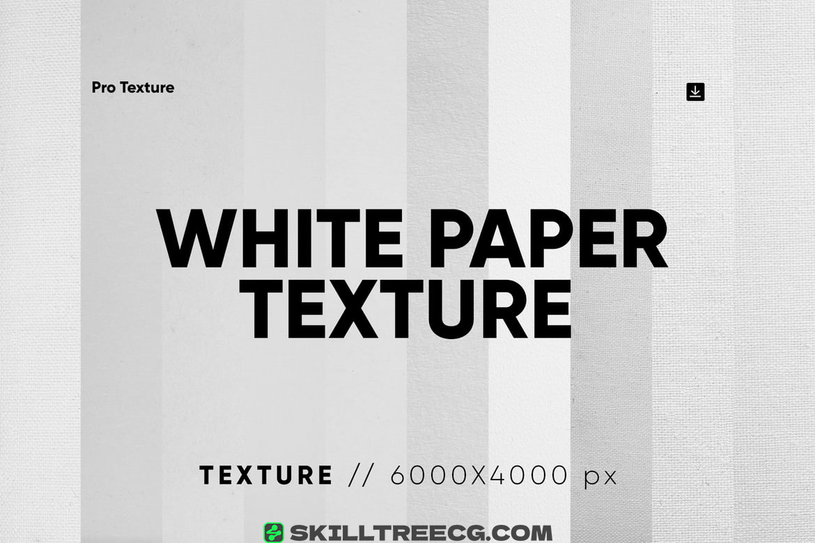 10 White Paper Textures HQ（582226）-技能树